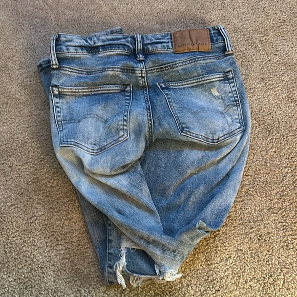 America eagle ripped skinny jeans - Picture 3 of 3